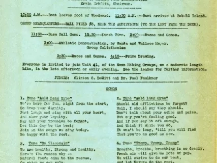 Ad, Print - 2nd Annual Health Food Dealers' Excursion to Bob-Lo