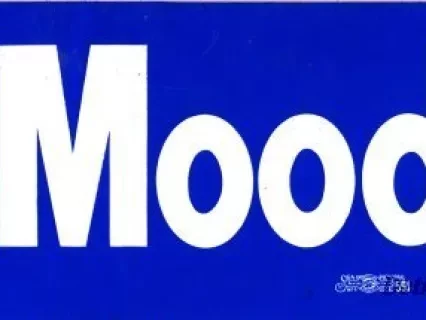 Sticker, Bumper - Blair Moody, Jr., '72