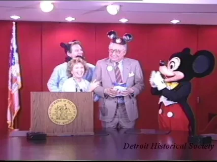 U-Matic - Mickey Mouse Press Conf.
May 3, 1988 - Mickey Mouse Press Conf.