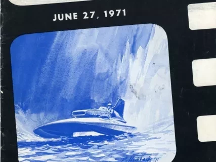 Program - Official Program, Horace E. Dodge Cup Race, June 27, 1971