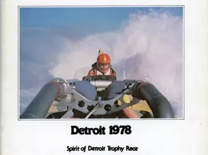 Program - Official Program, Spirit of Detroit Trophy Race, and Manufacturers Grand Prix, on June 25, 1978