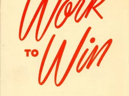 Booklet - Work to Win