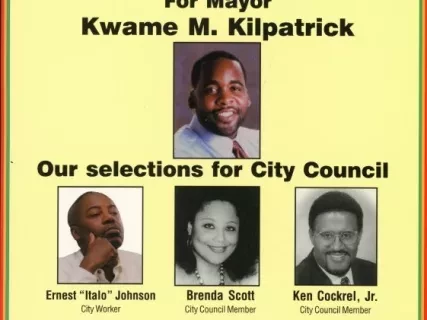 Flier, Political - Vote Tuesday, Sept. 11, 2001
The Community Coalition Slate