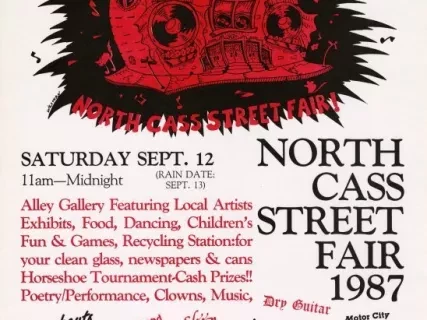 Poster - 10th Annual Dally in the Alley
North Cass Street Fair