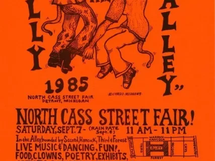 Poster - Dally in the Alley