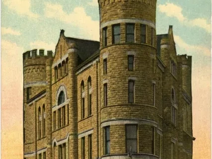 Postcard - G.A.R. Building Detroit, Mich.
119-B