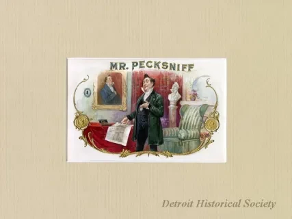 Drawing - Mr. Pecksniff