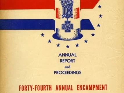 Program - Annual Report and Proceedings
Forty-Fourth Annual Encampment, Department of Michigan, 
United Spanish War Veterans and Department Auxiliary
