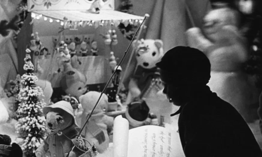 Print, Photographic - Downtown Hudson's Christmas Window