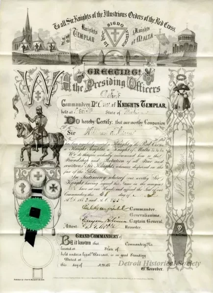 Certificate, Membership