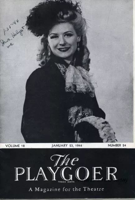 Program - The Playgoer, Volume 18, Number 24