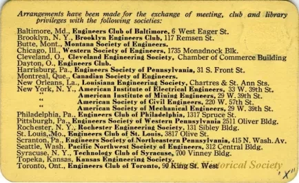 Card, Membership