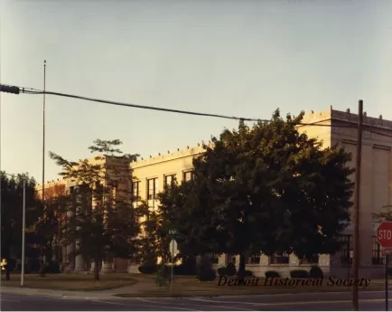 Print, Photographic - Adams Jr. High, Mason, Dearborn, Mich