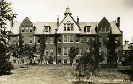 Postcard - Near Wayne, Mich