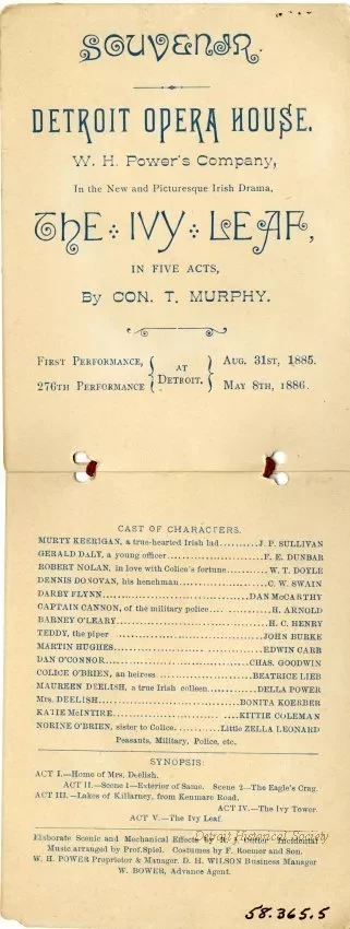 Program, Theater