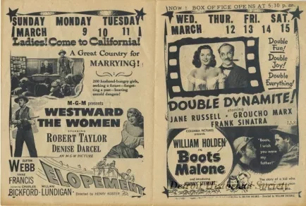 Program, Theater