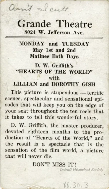 Program, Theater
