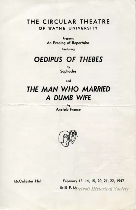 Program, Theater