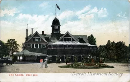 Postcard - The Casino, Belle Isle