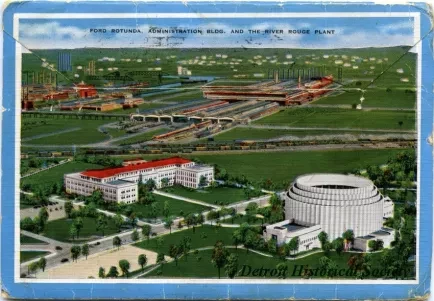 Post Folder - Souvenir Folder of Detroit, Michigan