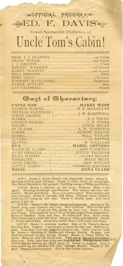 Program, Theater