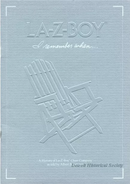 Booklet - La-Z-Boy, I remember when.....