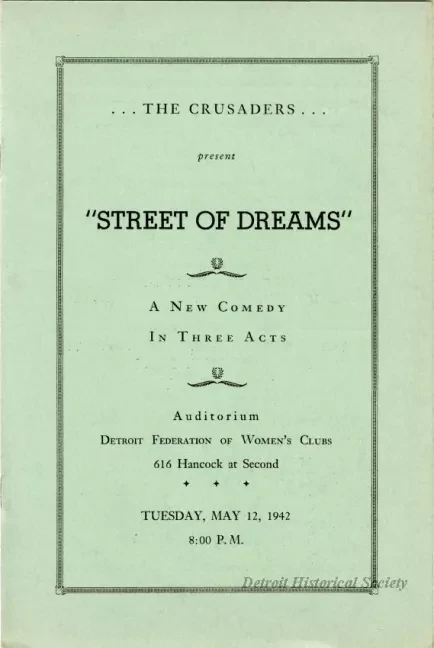 Program, Theater