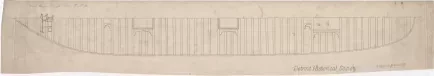 Drawing, Technical - Deck Frame for Str. 59/60, F.&P.M.