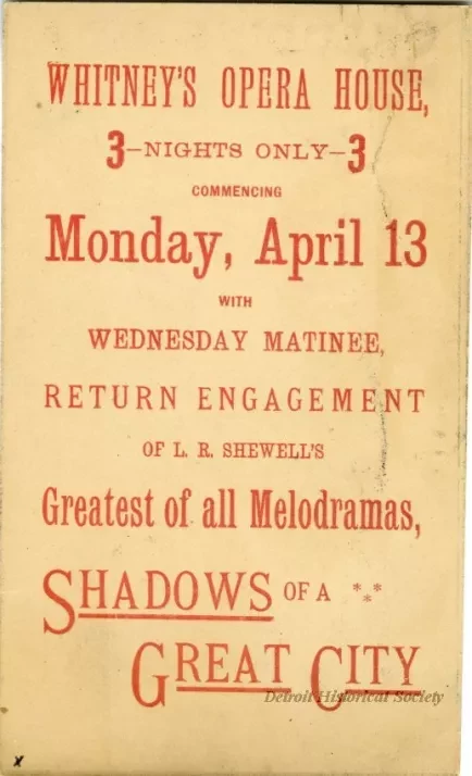 Card, Show