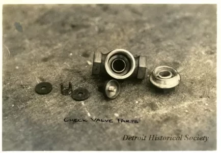 Print, Photographic - Check Valve Parts