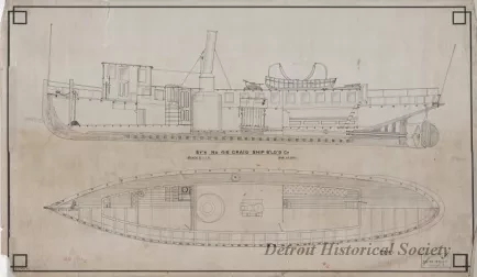 Drawing, Technical - St'r. No. 46, Craig Ship B'ld'g. Co.