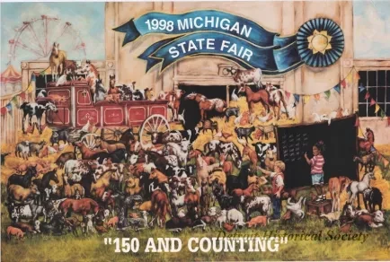 Poster - 1998 Michigan State Fair