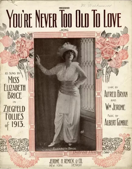 Music, Sheet - You're Never Too Old to Love