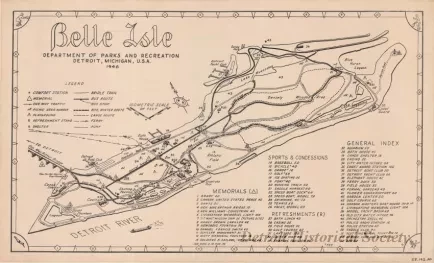 Map - Belle Isle