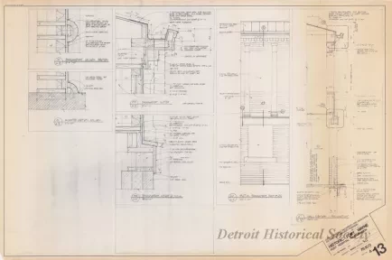 Blueprint - Historic Fort Wayne, 
Post Hospital Restoration