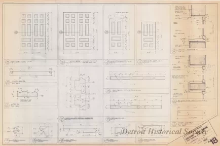 Blueprint - Historic Fort Wayne, 
Post Hospital Restoration