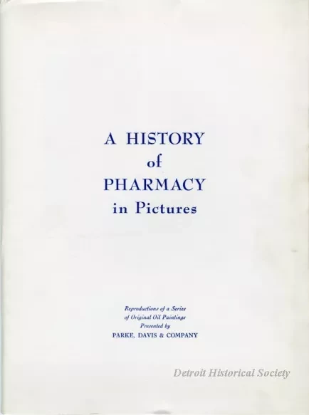 Series - A History of Pharmacy in Pictures