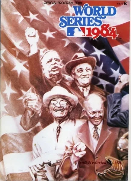 Program - World Series 1984