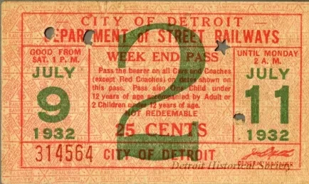 Ticket, Transportation