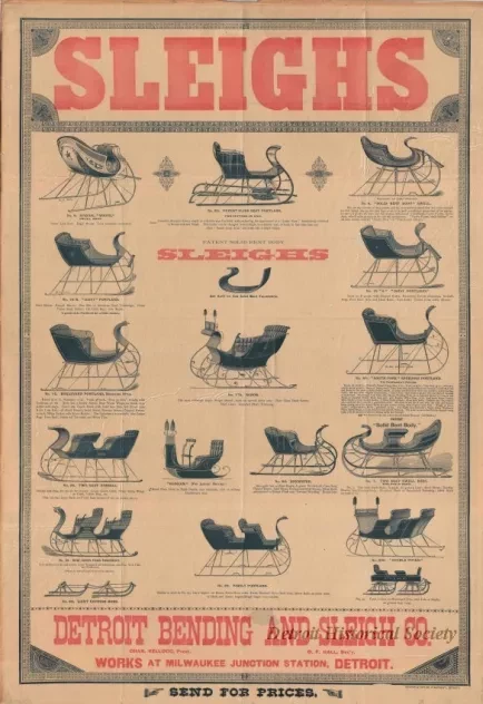 Poster - Sleighs