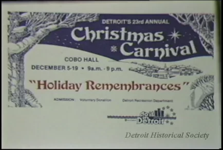 U-Matic - Christmas Music with 23rd Annual Christmas Carnival Frame.. At Least 15 Minutes of Music.