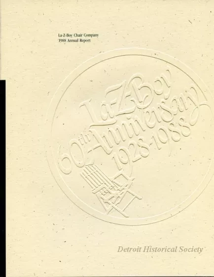 Report, Annual - La-Z-Boy Chair Company
1988 Annual Report
