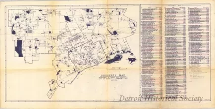Blueprint - Property Map
Department of Parks and Recreation, City of Detroit