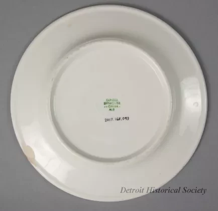 Plate, Dessert