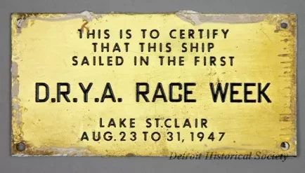 Plaque, Award