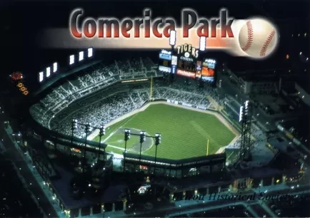 Postcard - Comerica Park