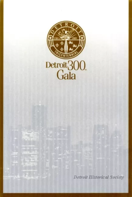 Invitation - Detroit 300 Gala