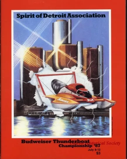 Program - Official Program, Budweiser Thunderboat Championship, July 8-12,1987