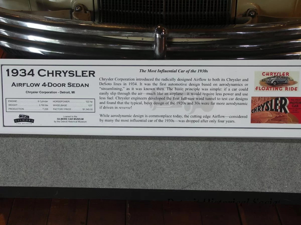 Automobile - 1934 Chrysler Airflow 4-Door Sedan