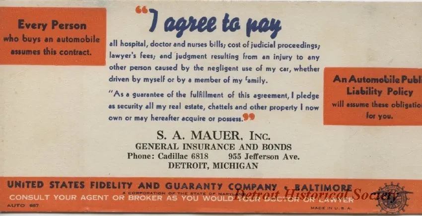 Blotter, Desk - S. A. Mauer, Inc.